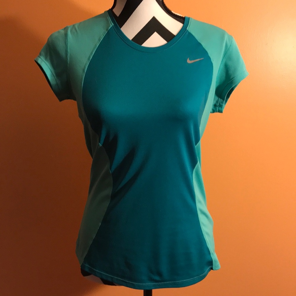 Nike Running Turquoise Dri-Fit shirt